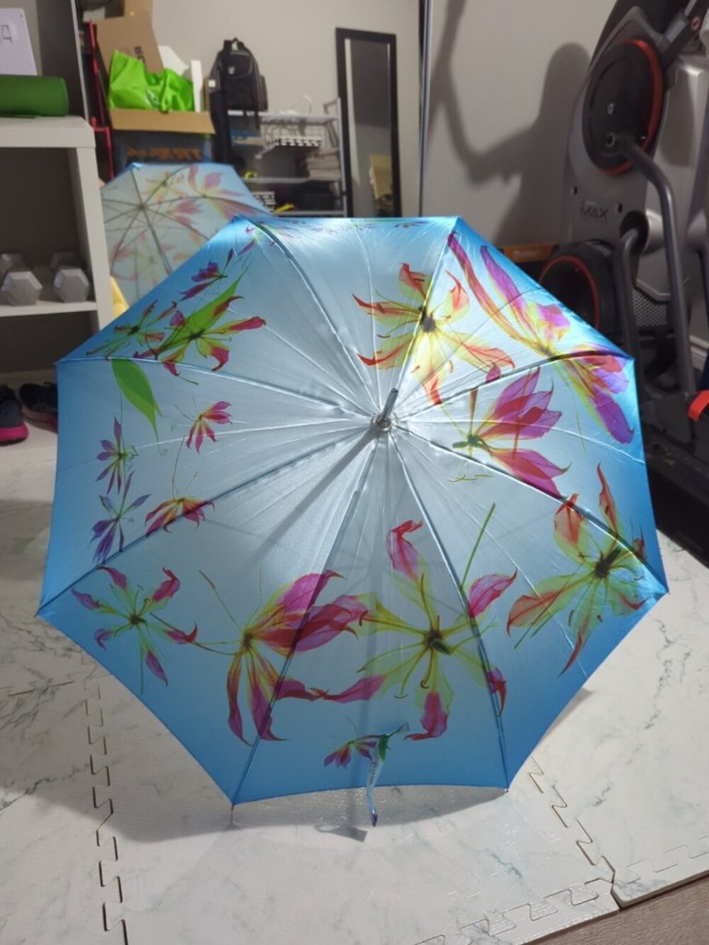 Vintage Estée Lauder Floral Umbrella Rare
